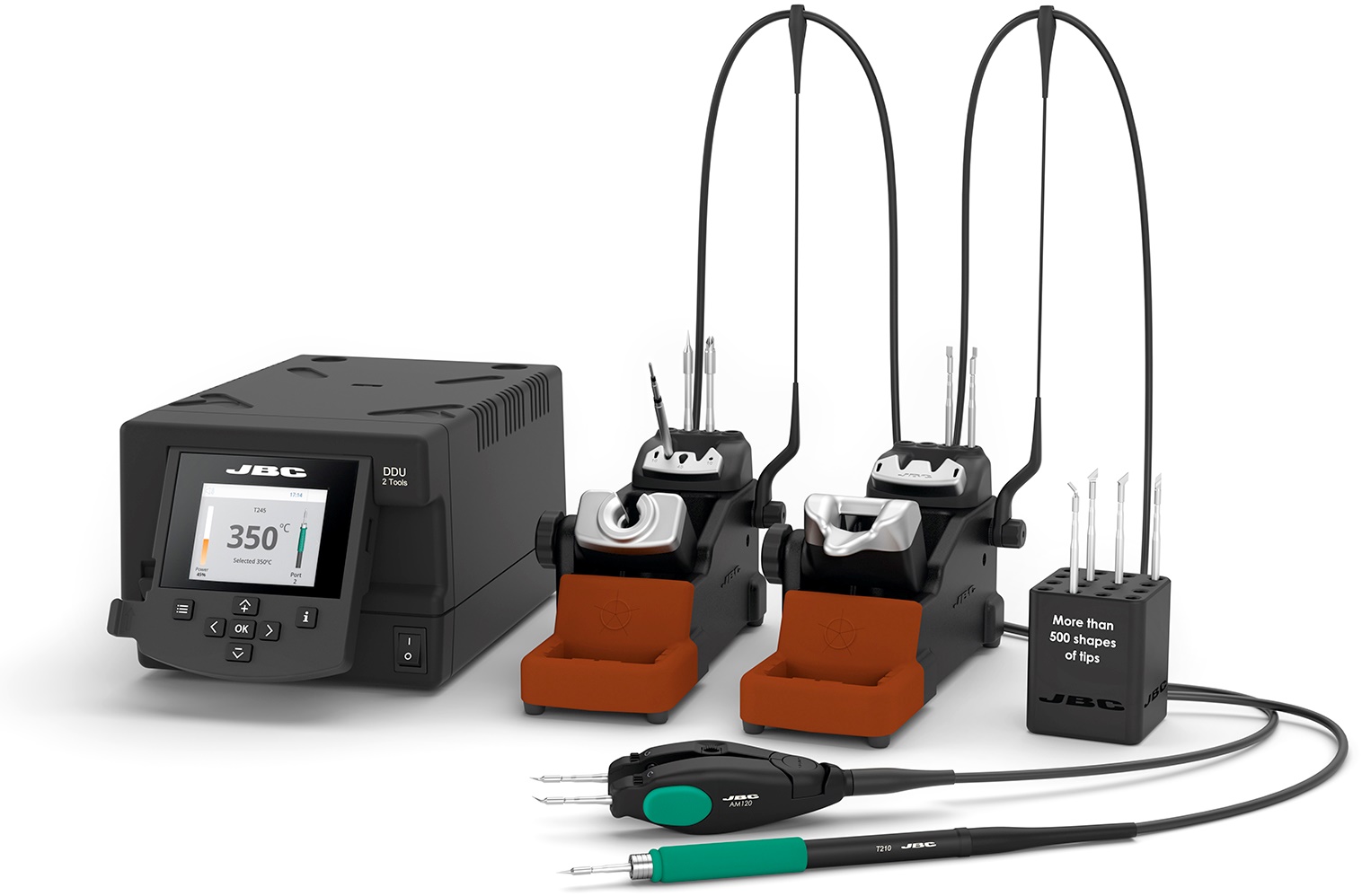 JBC DDPE-2QC Dual Precision Soldering Station